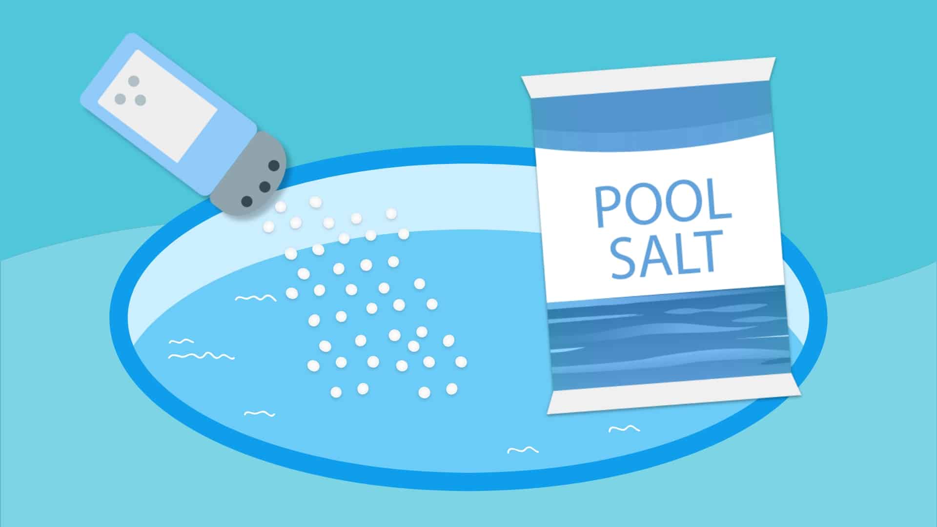 往你的泳池里放多少盐(简单的池盐计算)