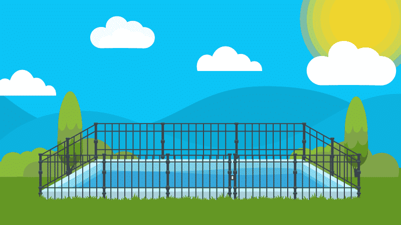 如何选择适合任何形状或大小的泳池围栏
